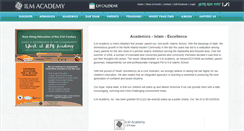 Desktop Screenshot of ilm-academy.com