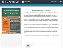 Tablet Screenshot of ilm-academy.com